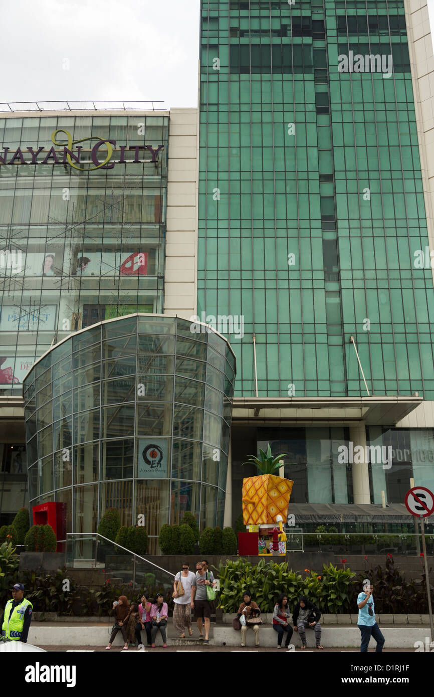 Senayan City shopping mall in Jakarta, Indonesia Stock Photo Alamy