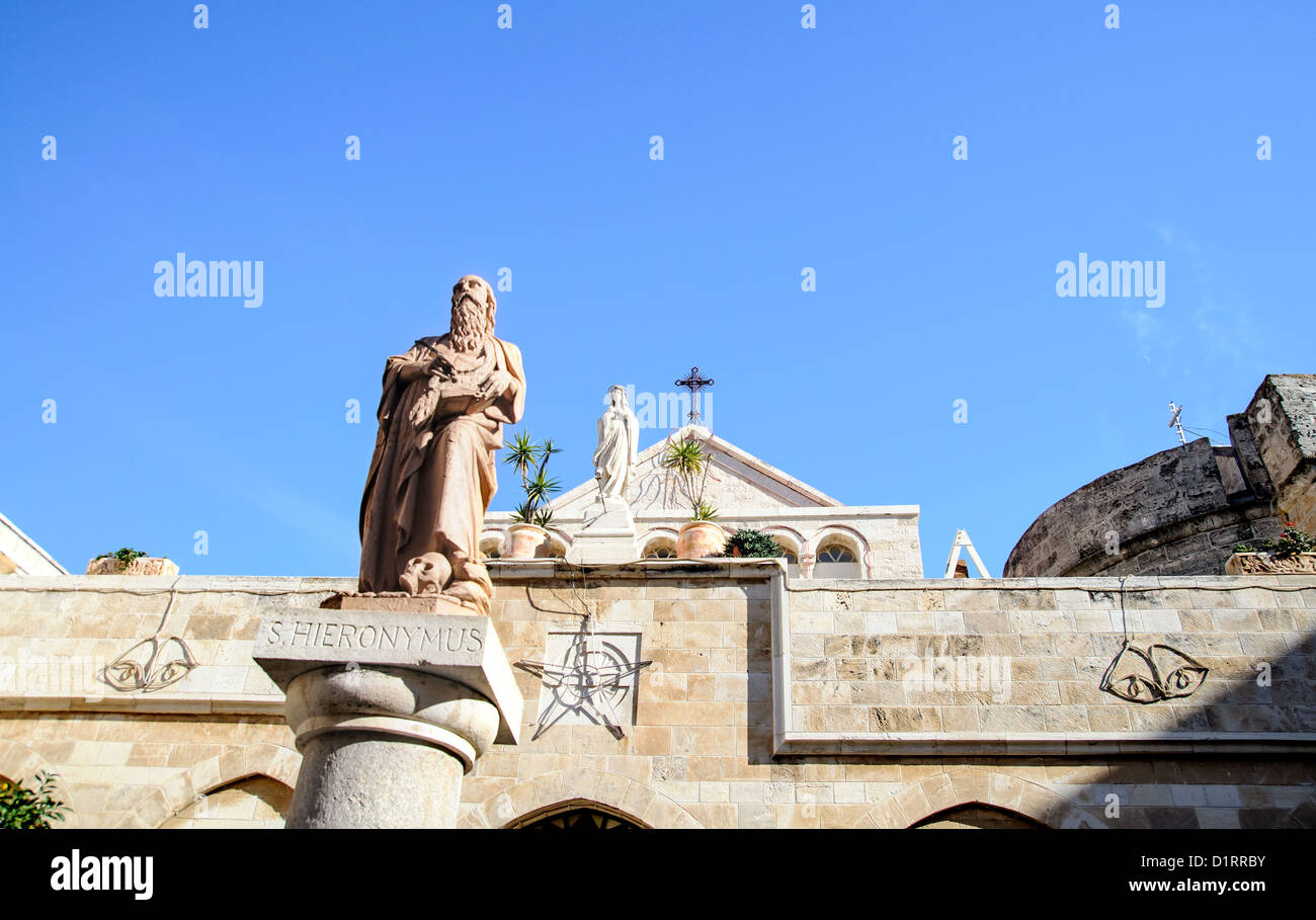 The Church of St. Catherine, Bethlehem, Palestine Stock Photo - Alamy