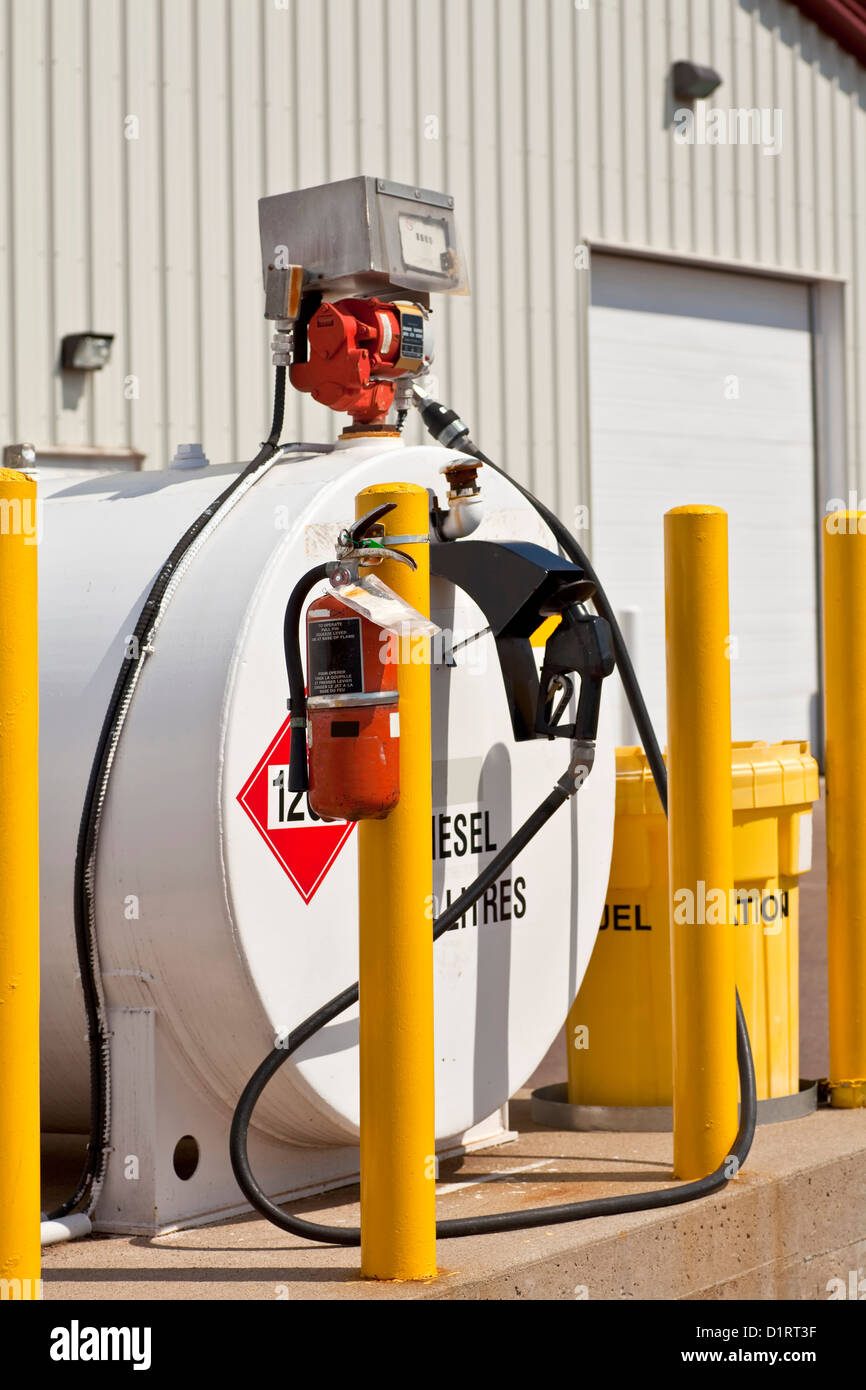 Environmentally safe industrial fuel tanks with safety features such as