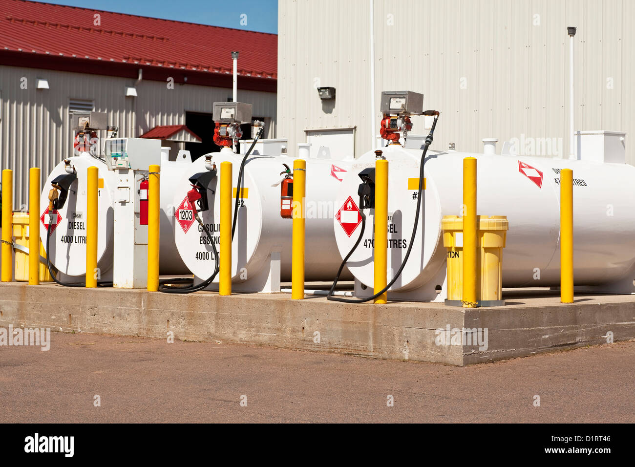 Environmentally safe fuel tanks with safety features such as fire