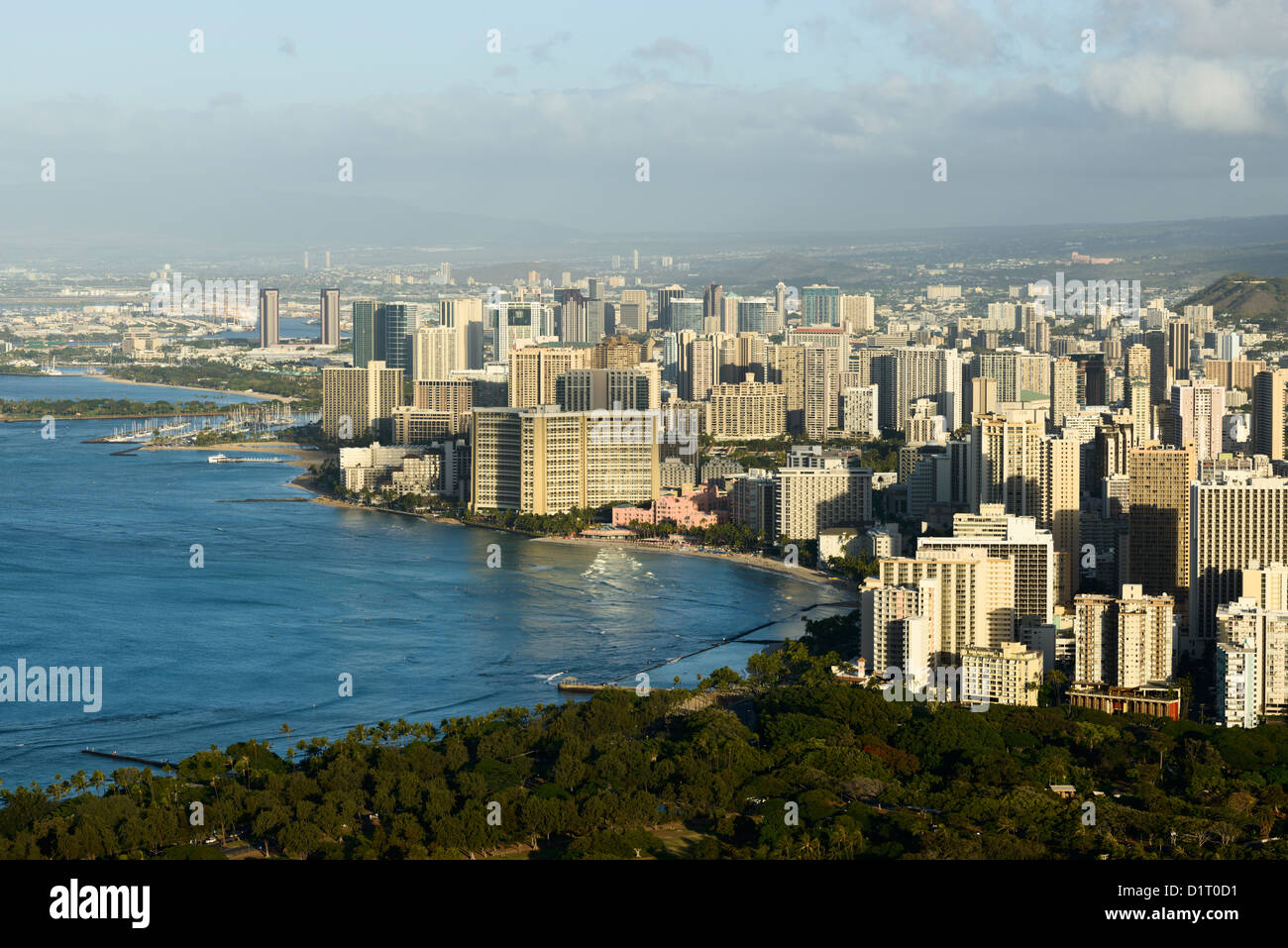 Diamond head viewpoint hi-res stock photography and images - Alamy