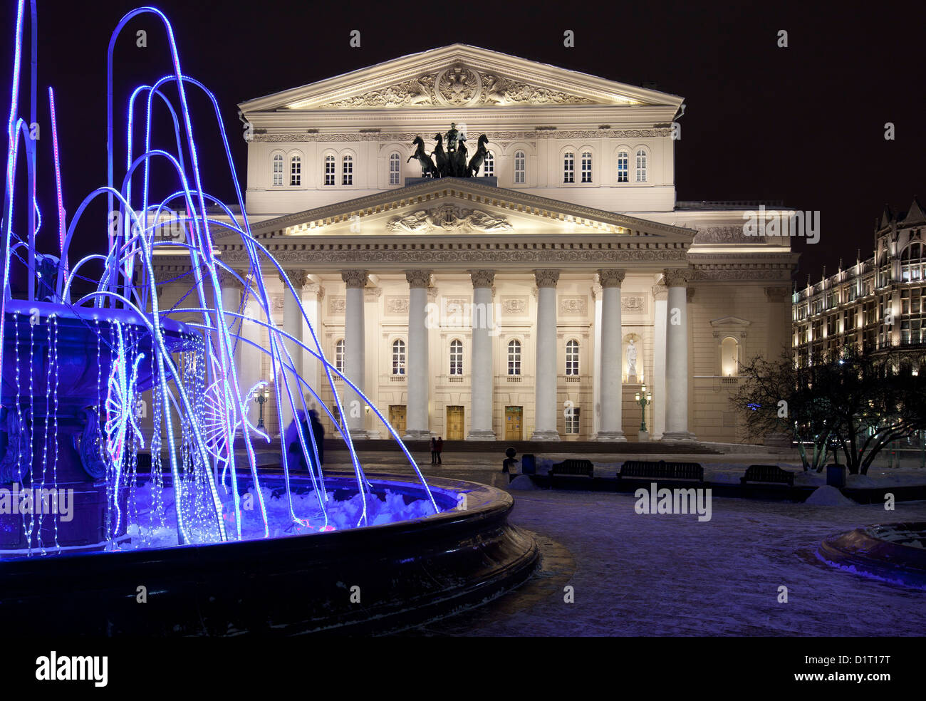 The Bolshoi Theater in Moscow, Russia. Stock Photo