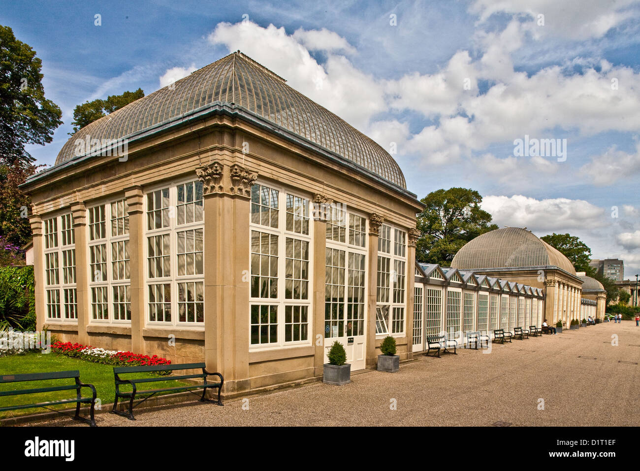 Sheffield Botanical gardens South Yorkshire Stock Photo Alamy