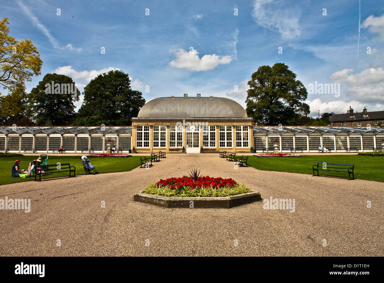 Sheffield Botanical gardens South Yorkshire Stock Photo Alamy