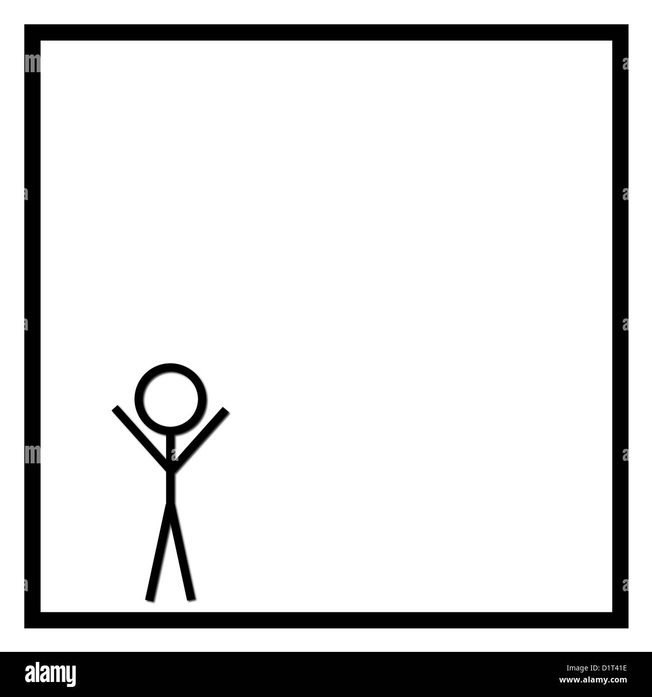 Stickman Stock Photo