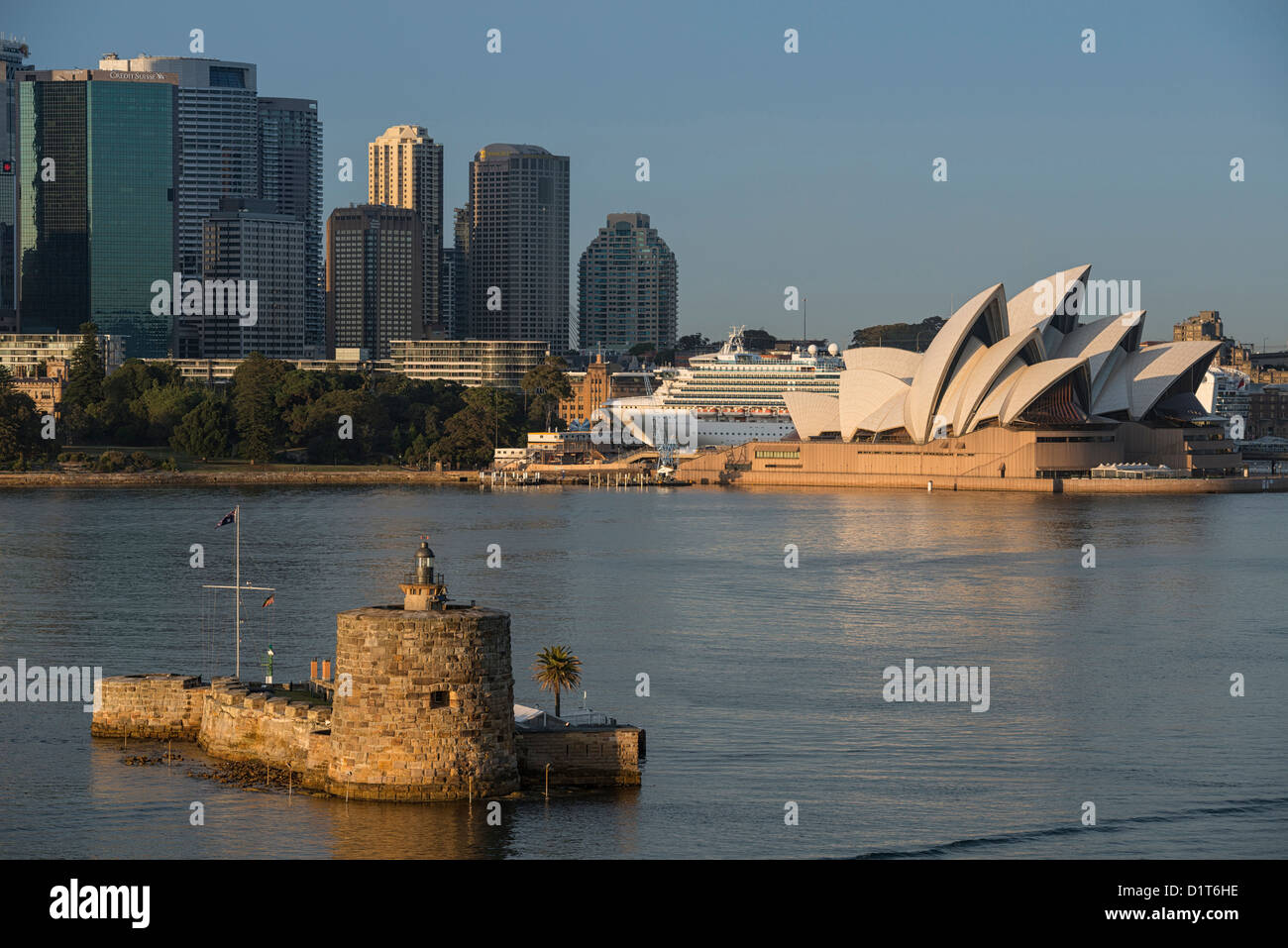 Panorama of Sydney Skyline Stock Photo