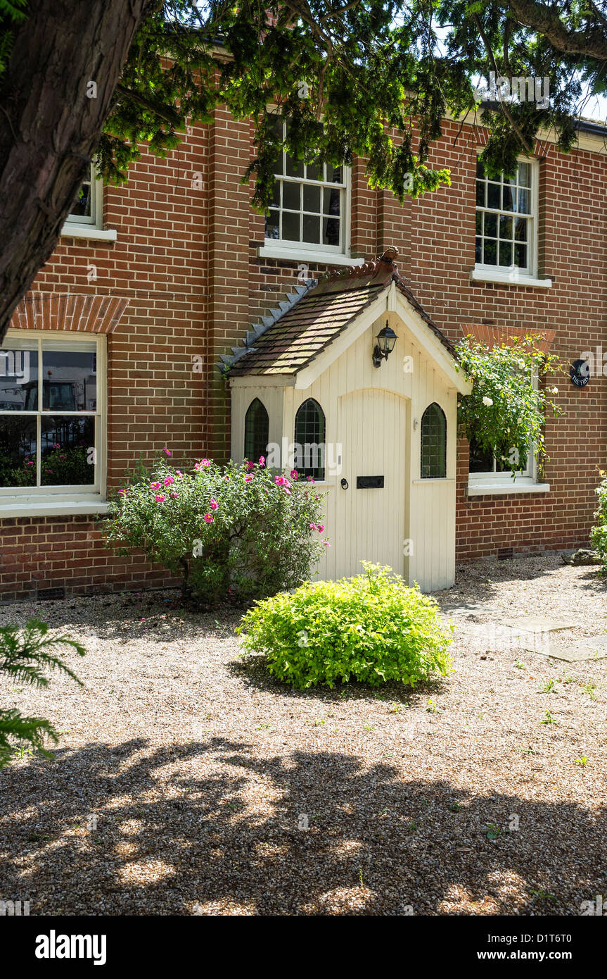 A Red Brick Built Village House in Ludham Norfolk UK Stock Photo Alamy