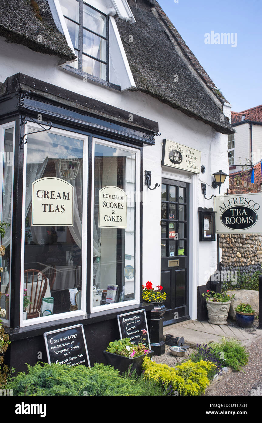 Tea Rooms In Ludham Village Norfolk Uk Stock Photo 52778169