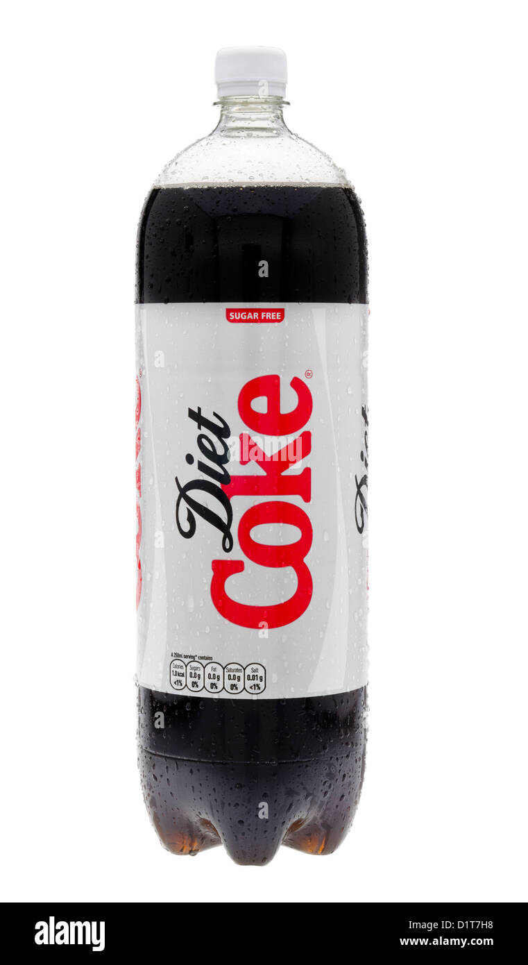 Bottle of Diet Coke. Stock Photo