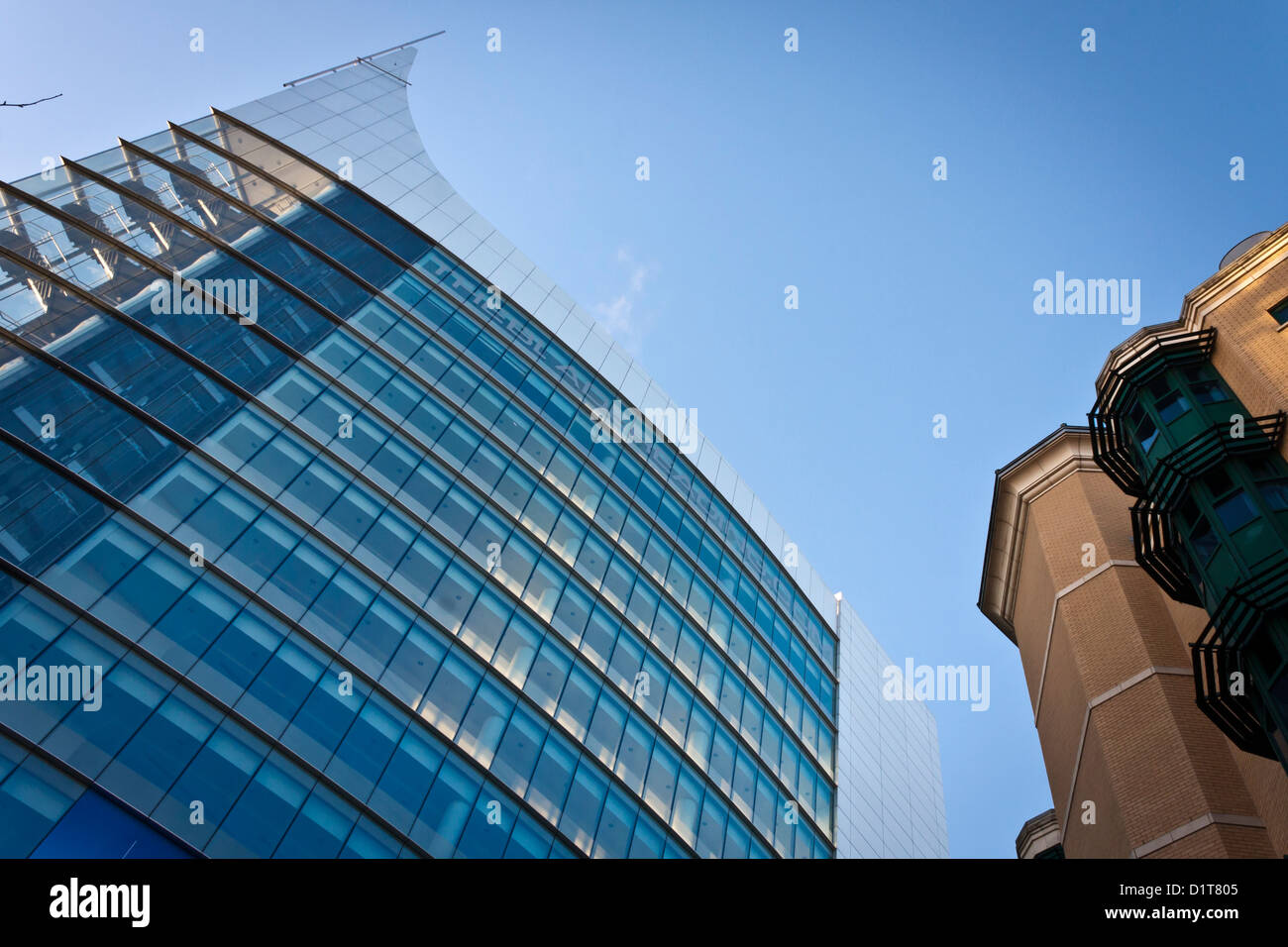 The Blade is the tallest building in Reading, Berkshire, England, GB, UK. Stock Photo