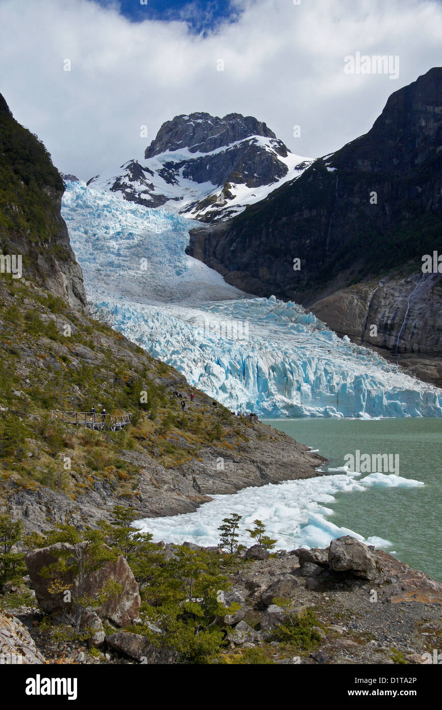 Serrano Glacier, Bernardo O'Higgins National Park, Patagonia, Chile Stock  Photo - Alamy