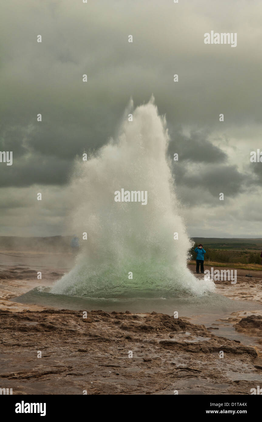 The great geysir hires stock photography and images Alamy