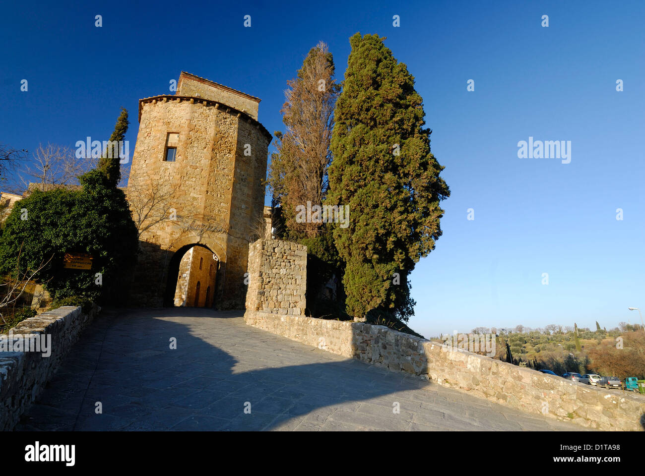 Ancient Door of San Quirico d'Orcia, Val d'Orcia, Tuscany, Siena, Italy Roberto Nistri landscapes landscape horizontal Stock Photo