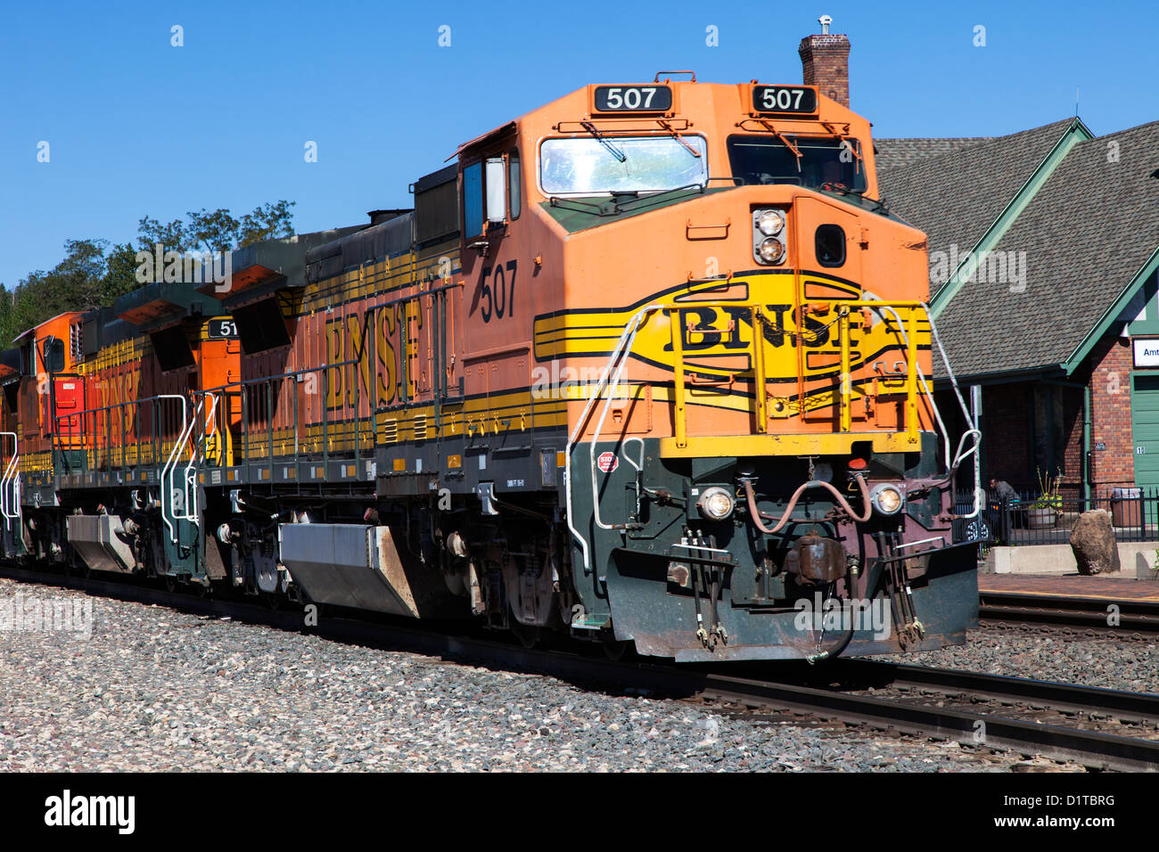 Flagstaff Train Station, Arizona, USA Stock Photo Alamy