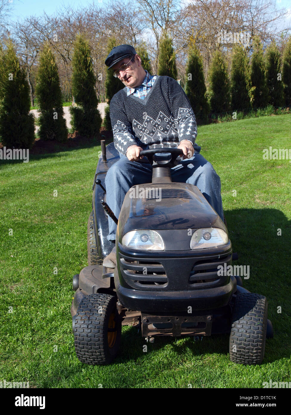 Small tractor lawn mower sale