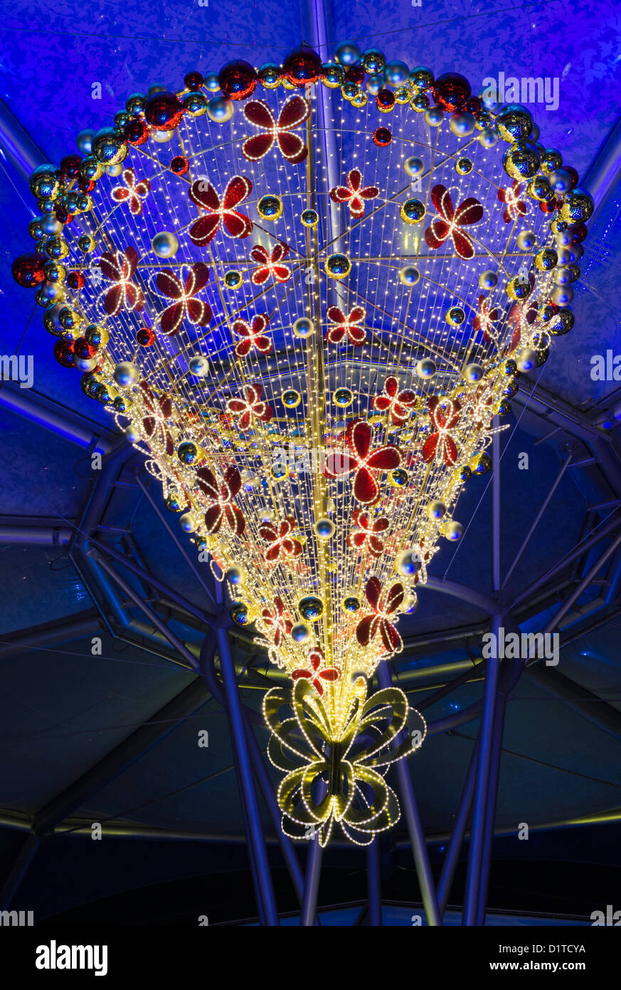 Christmas decorations at Clarke Quay, Singapore Stock Photo Alamy