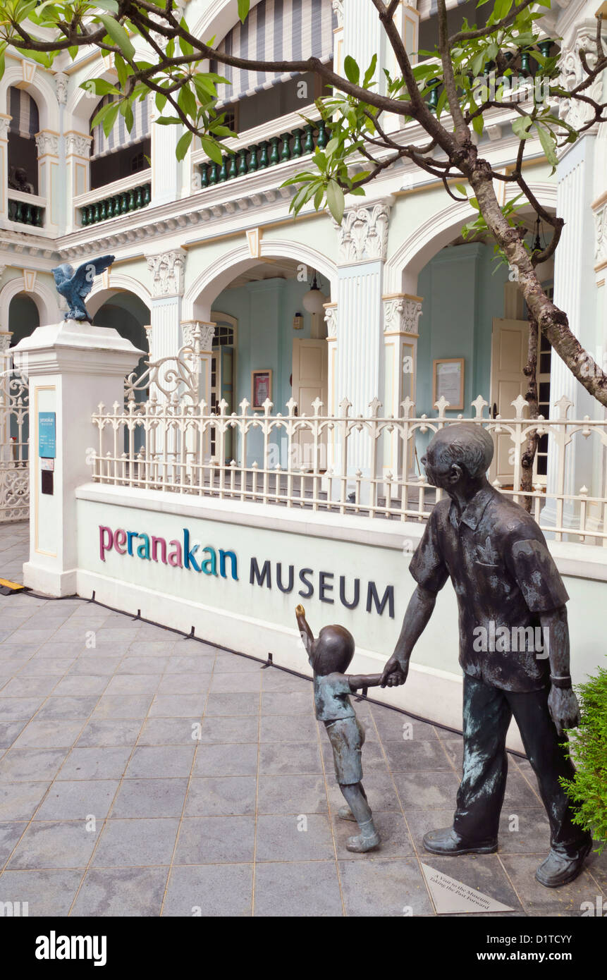 The Peranakan Museum of Singapore Stock Photo