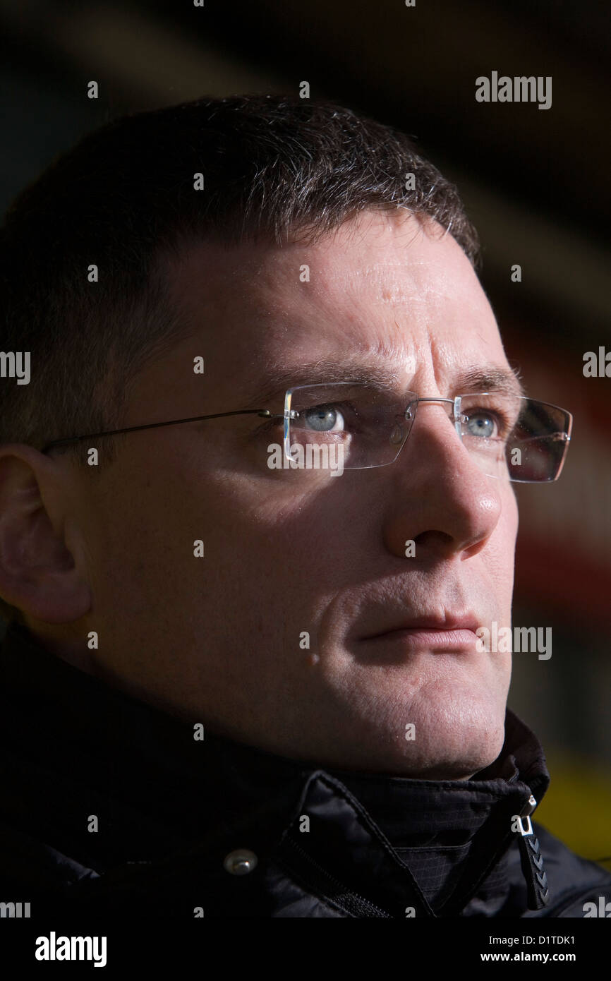 Craig Levein Scottish, former professional footballer and is a former manager of the Scottish National football team Stock Photo