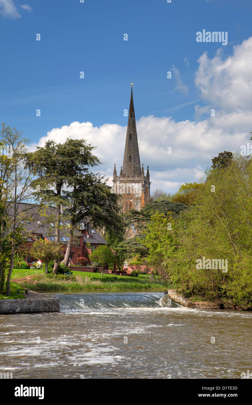 Church at Stratford upon Avon Stock Photo