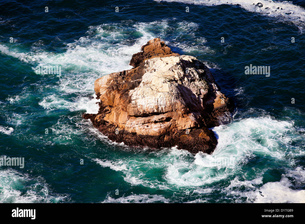 Coastline at Point Reyes National Seashore, California. Stock Photo