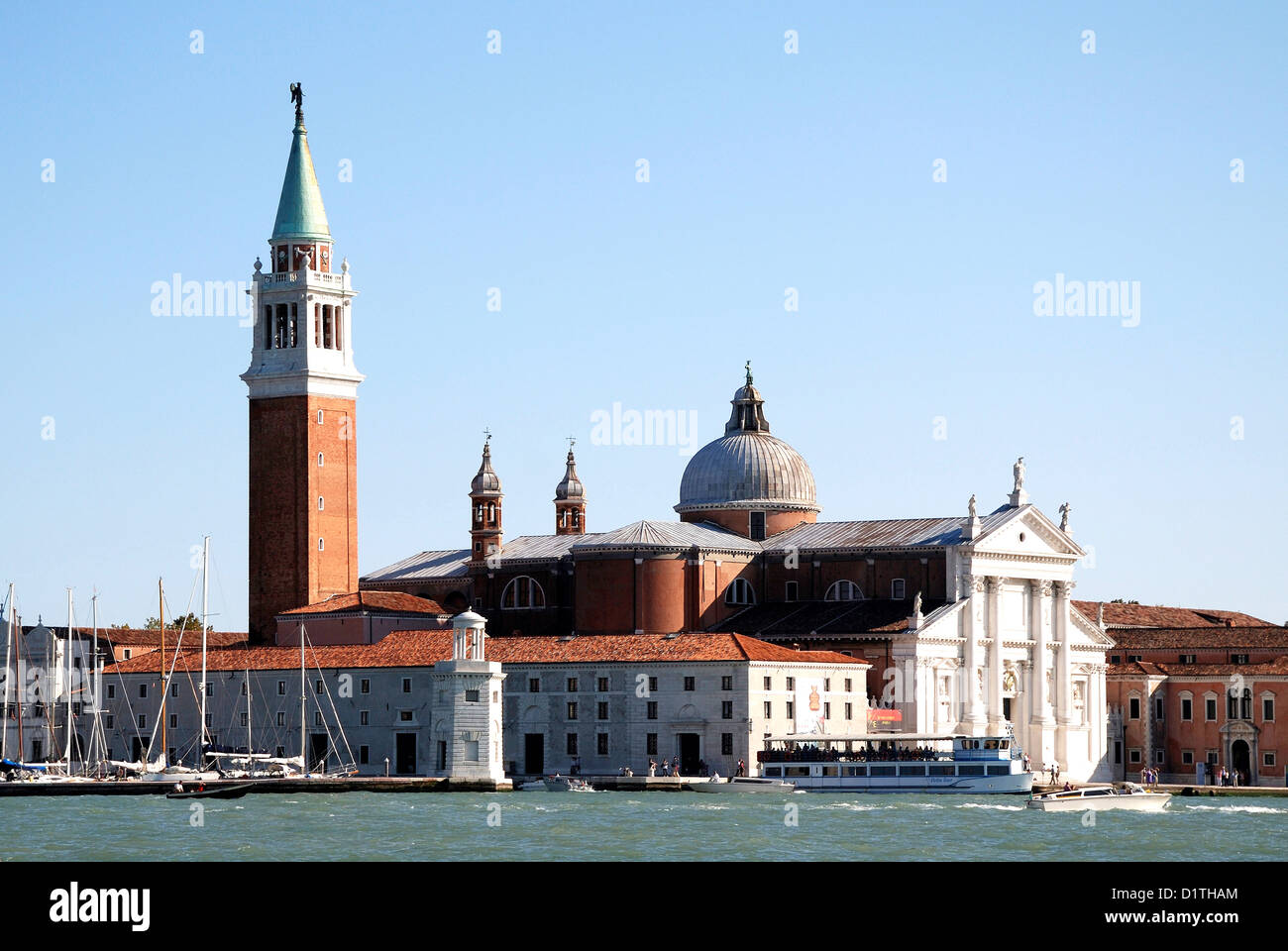 Church of San Giorgio Maggiore in Venice. Stock Photo