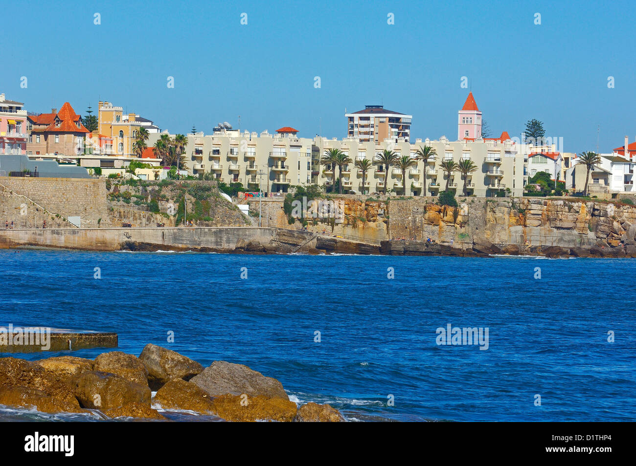 Estoril, Beach, Lisbon coast, Portugal, Europe Stock Photo