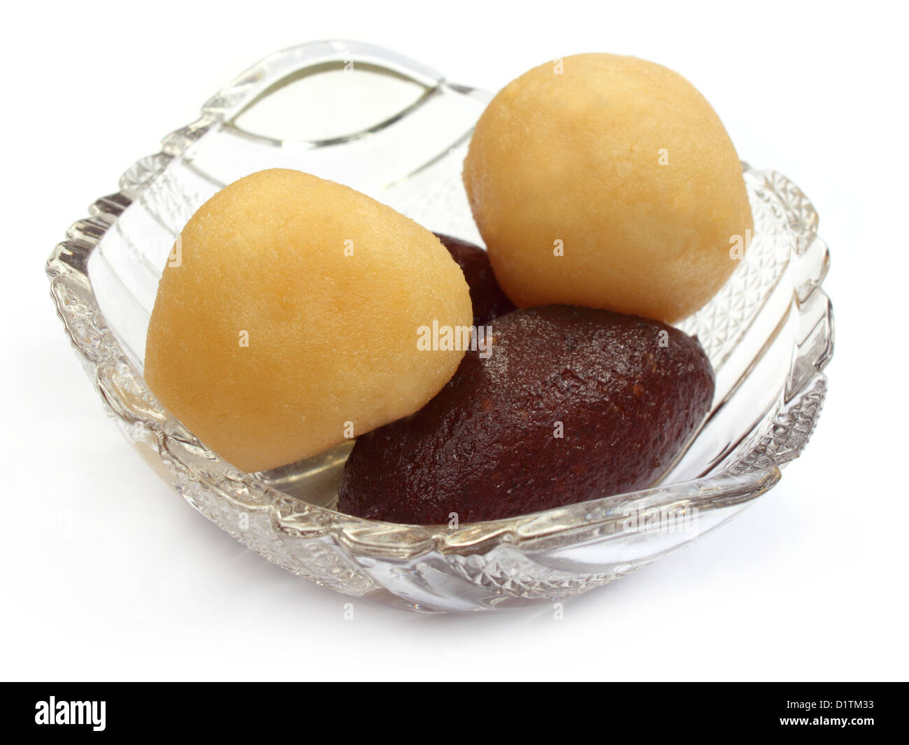 Close up of sweetmeats made of milk Stock Photo