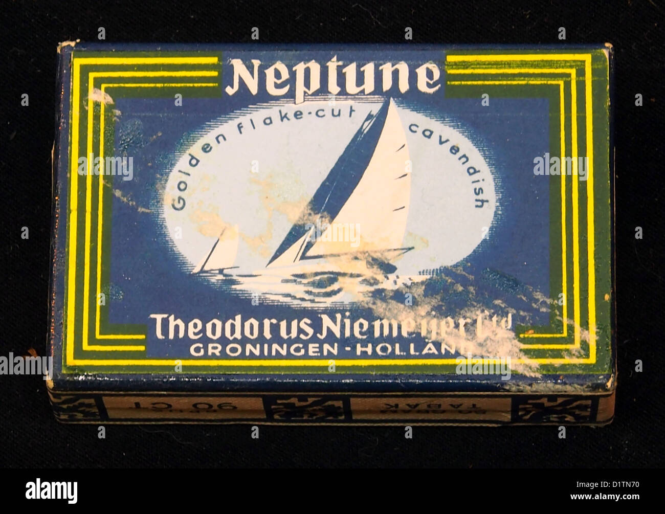 Neptune, Golden flake-cut cavendish tabak, Theodorus Niemeijer Ltd. Stock Photo