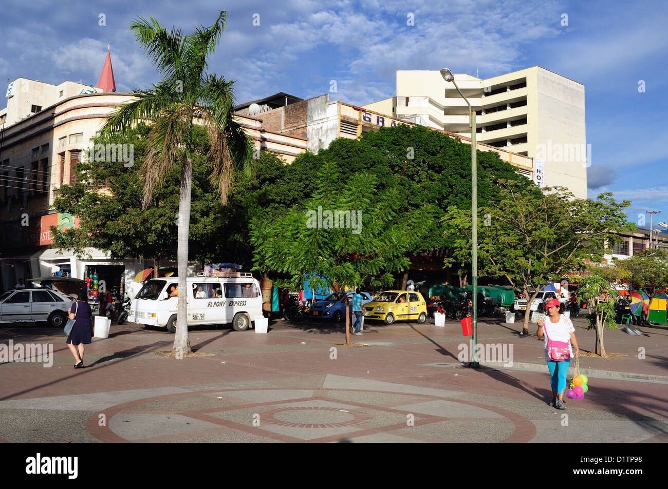 Plaza Civica - Los Libertadores in NEIVA. Department of Huila. COLOMBIA  Stock Photo - Alamy