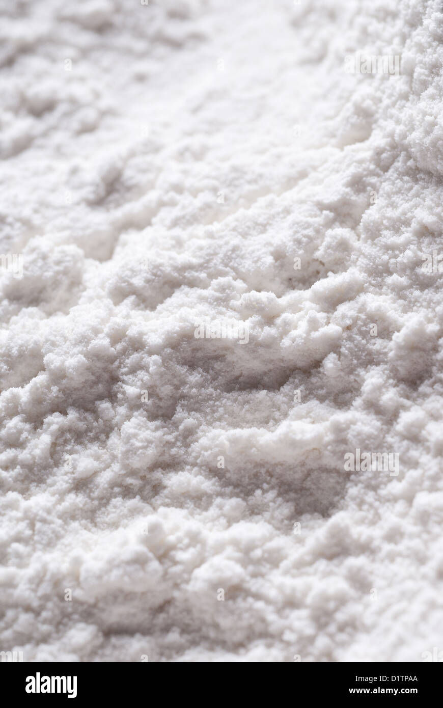 White fluor baking powder macro Stock Photo Alamy