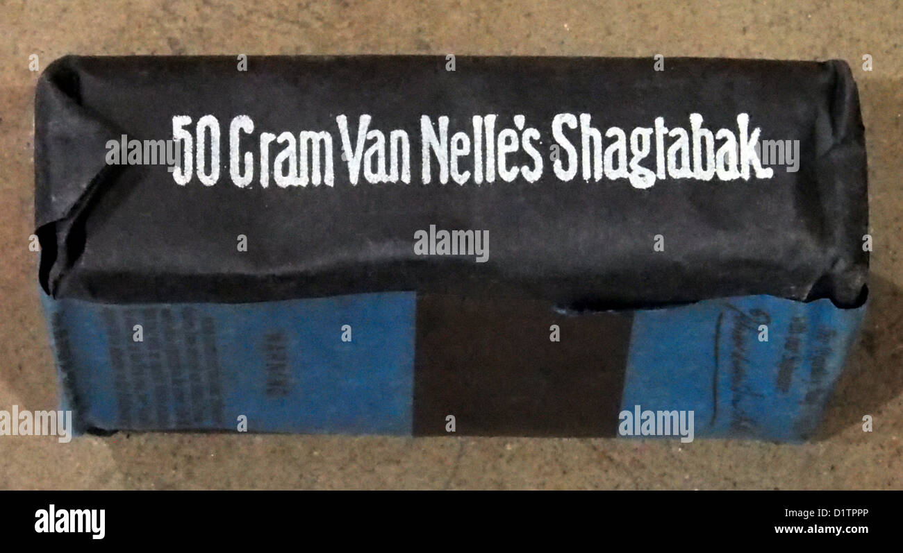 Household products, 50 gram Van Nelle's Shagtabak Stock Photo