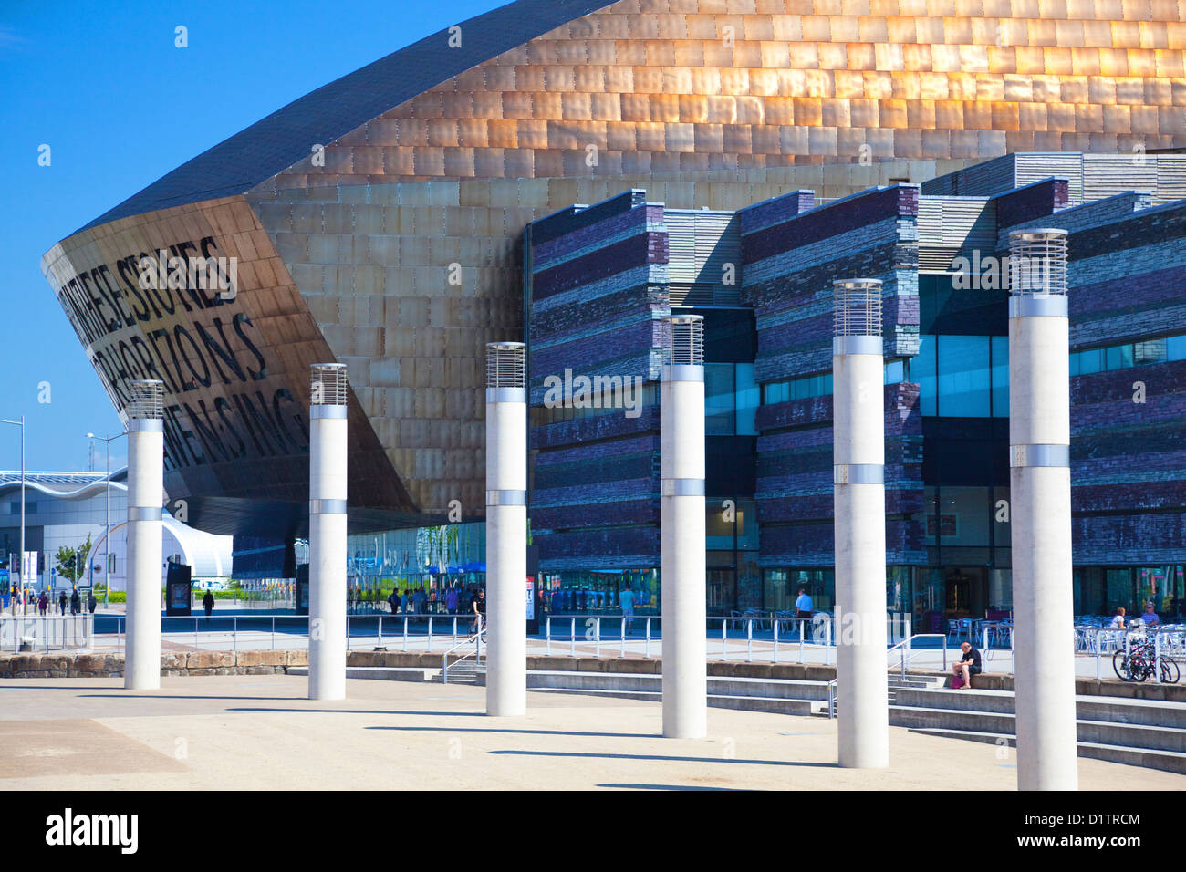 Millennium Centre, Cardiff Bay, Wales, U.K Stock Photo Alamy
