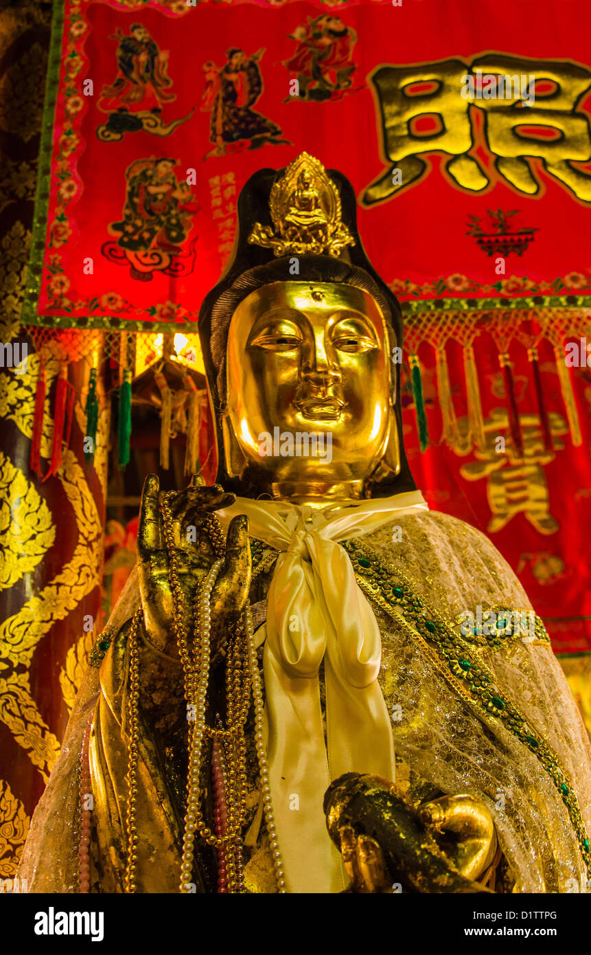 Guan Yin temple in Ayutthaya Thailand Stock Photo Alamy