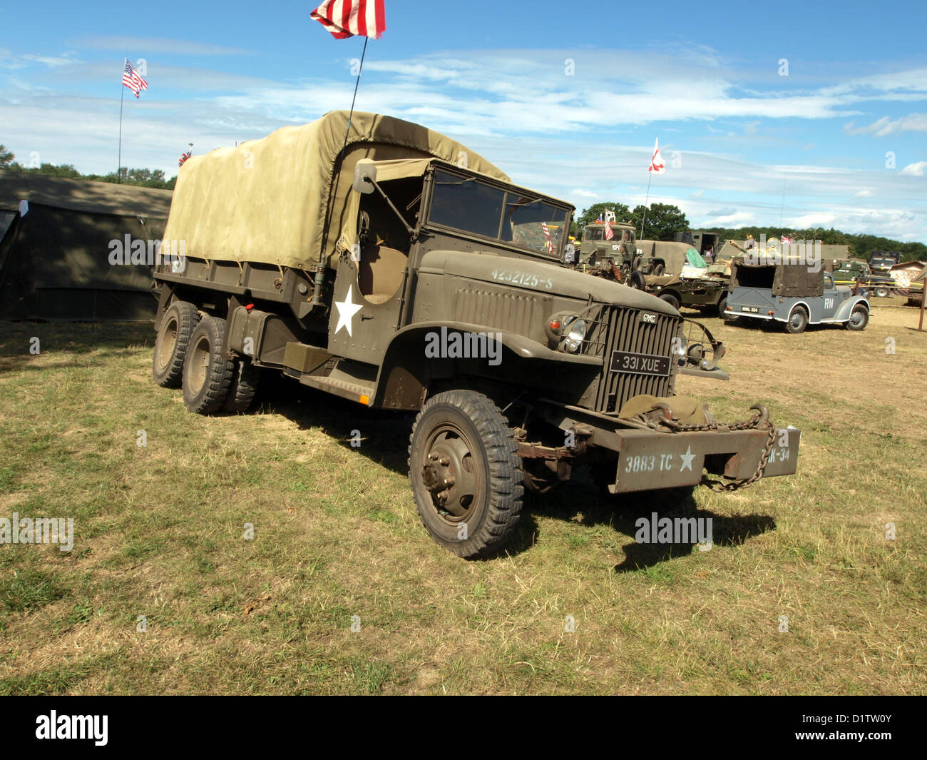 War and Peace Show....GMC CCKW353 Truck, 2.5ton, 6x6, Cargo wWinch