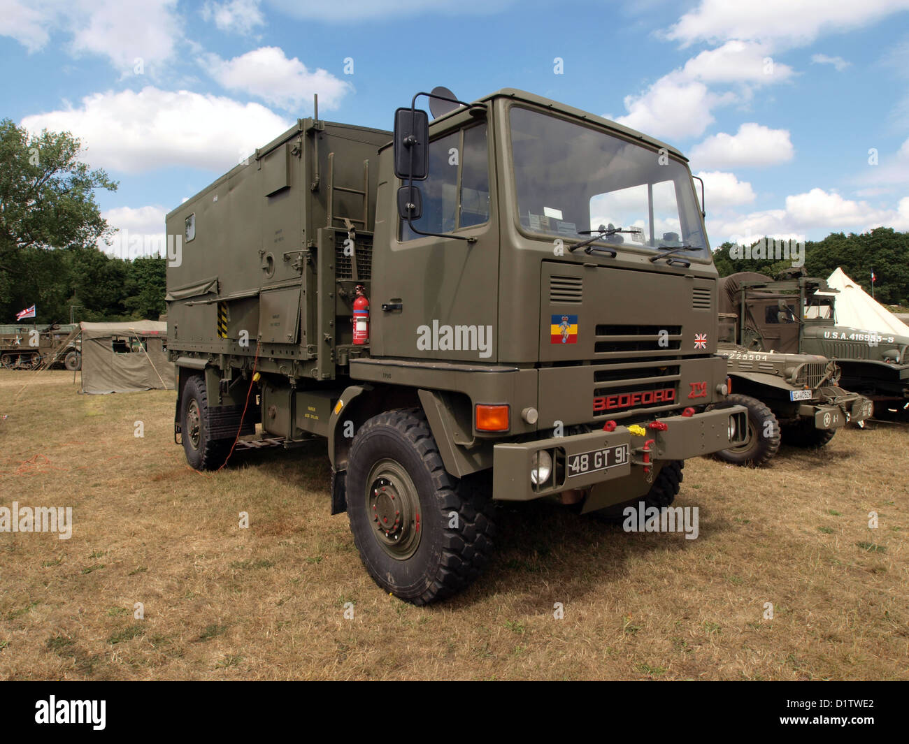 War and Peace Show....Bedford TM 4x4 Stock Photo