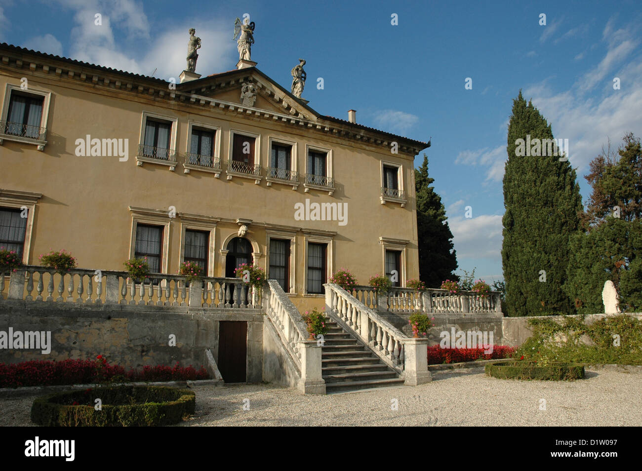 Vicenza (Italy), Villa Valmarana ai Nani Stock Photo