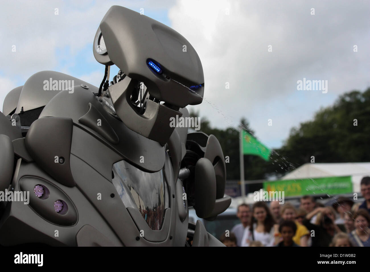Titan the Robot at The Romsey Show Hampshire England Uk Stock Photo