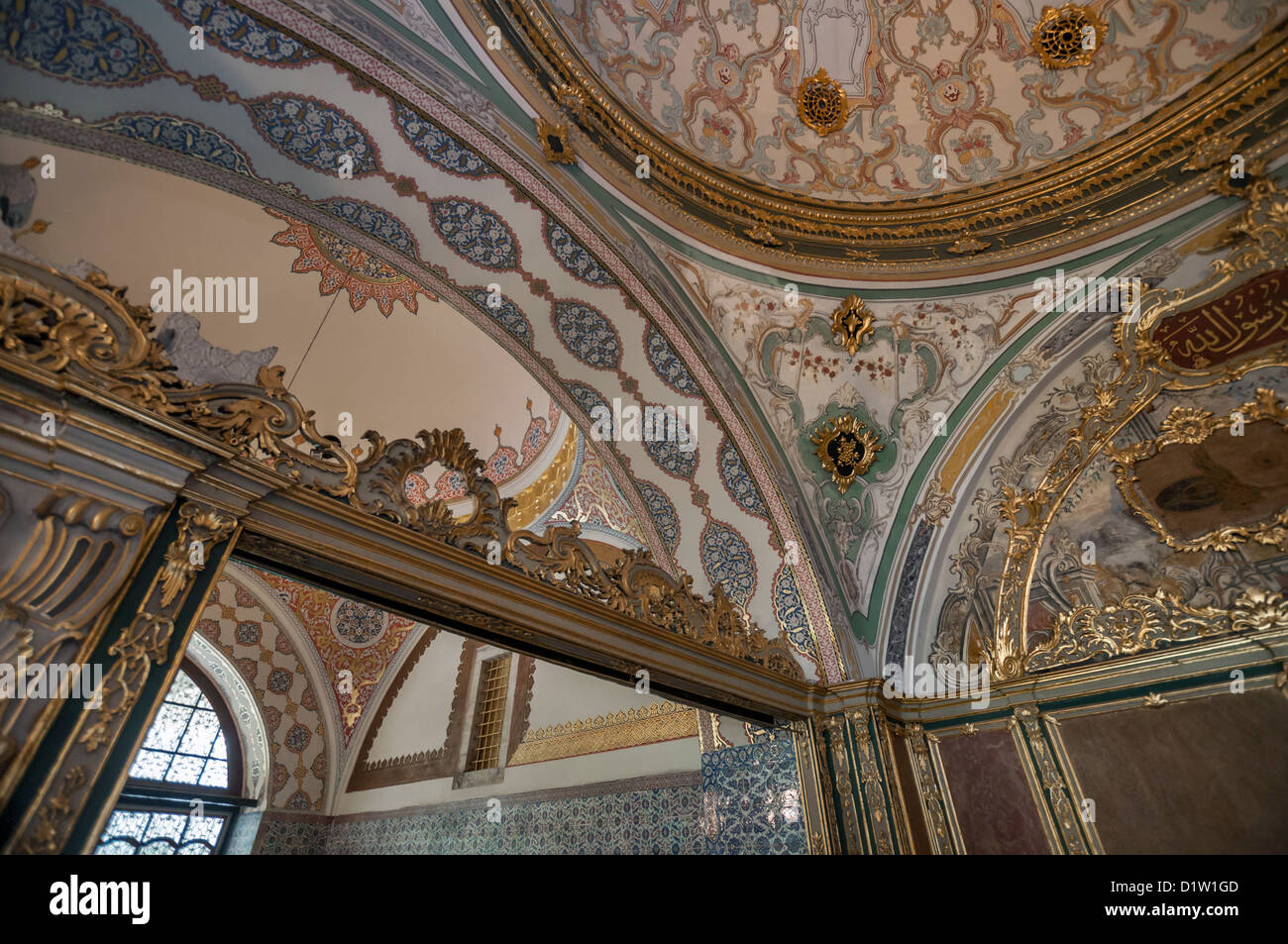 Imperial Council Chamber, Topkapi Palace, Istanbul, Turkey Stock Photo