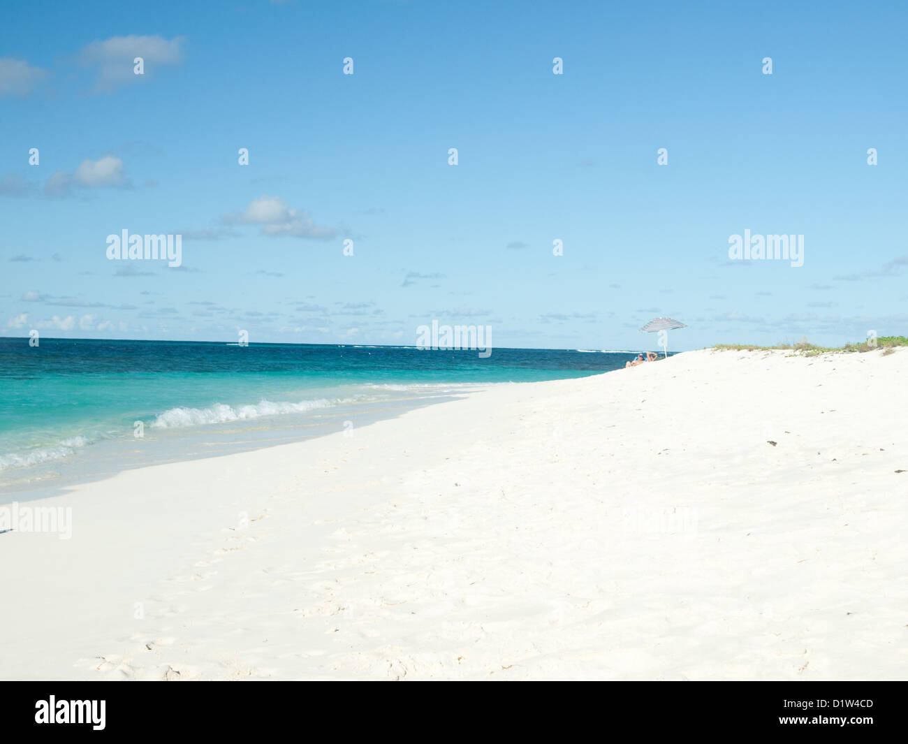 Shoal Bay beach Anguilla, British West Indies Stock Photo