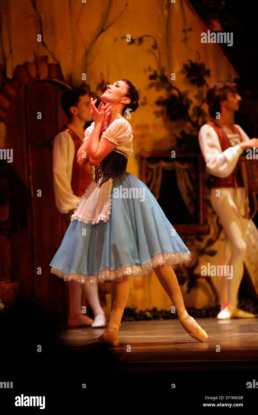 State Ballet of Georgia performing 'Giselle' at Edinburgh Playhouse. Nino Gogua Stock Photo