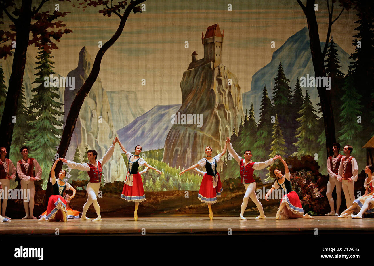 State Ballet of performing 'Giselle' at Edinburgh Playhouse