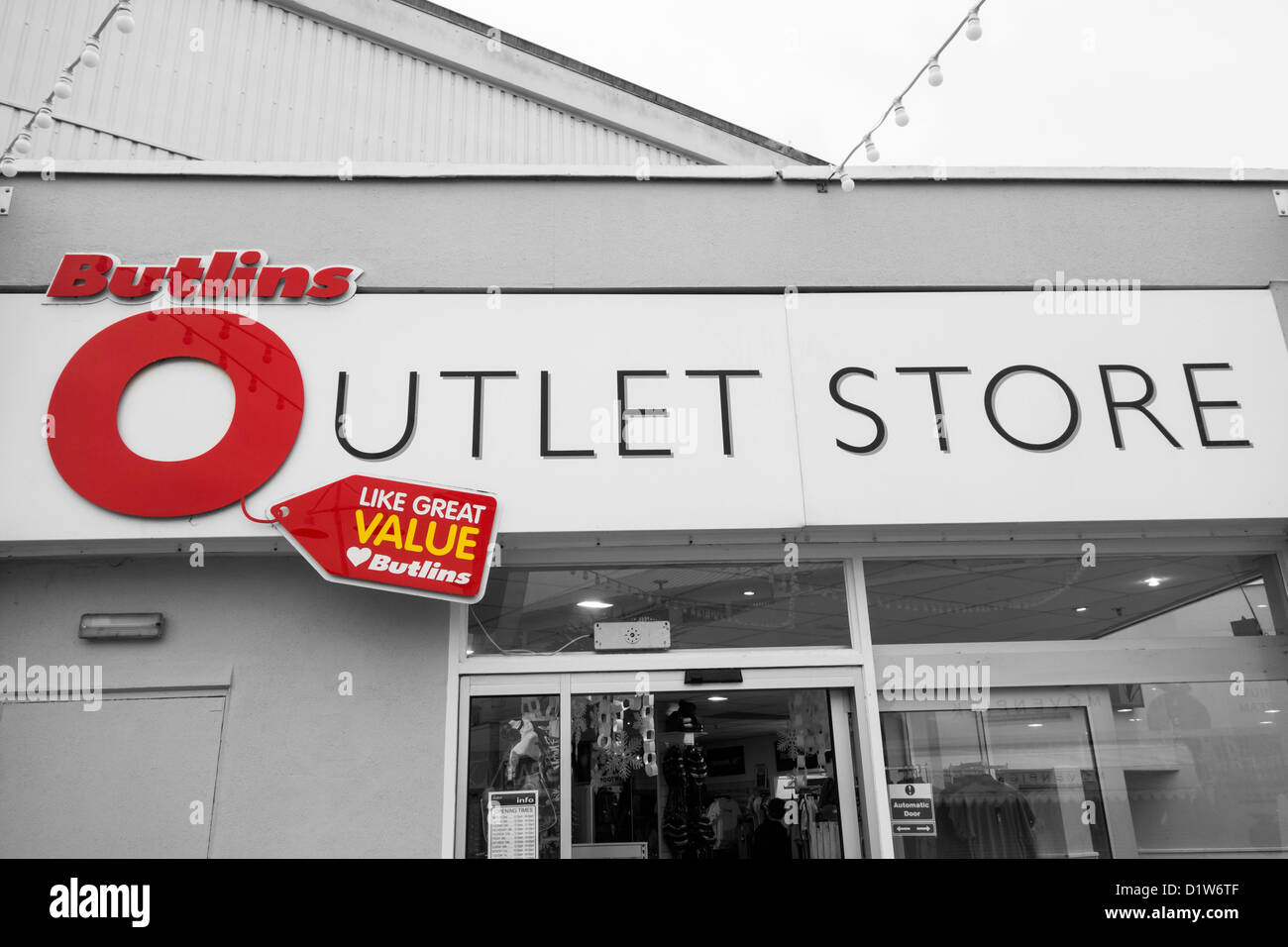Outlet Store High Resolution Stock Photography and Images Alamy