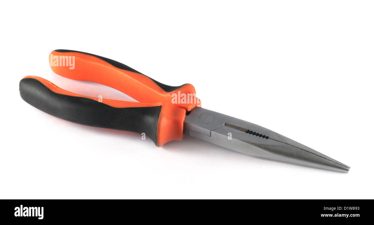 Long nose radio pliers Stock Photo Alamy