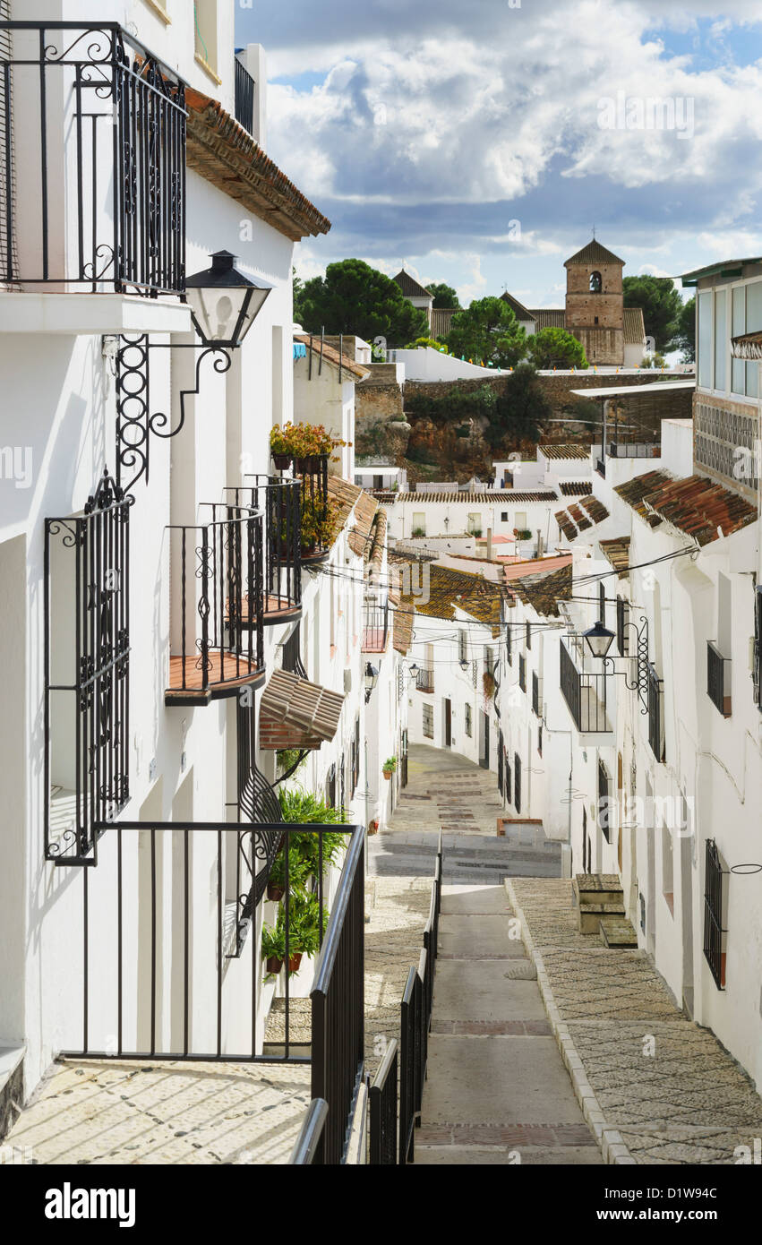 Pueblo blanco white town mijas hi-res stock photography and images - Alamy