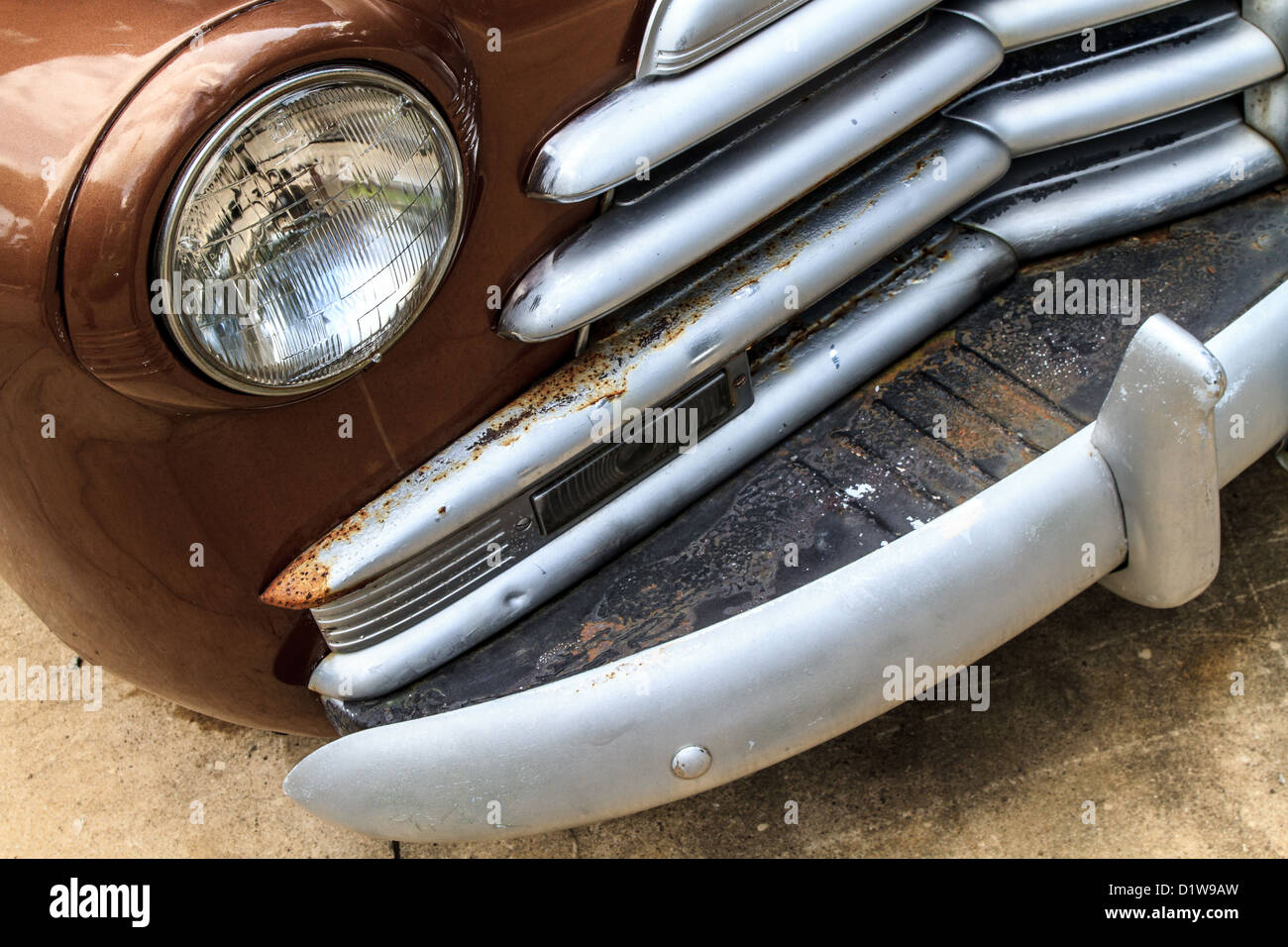 50s car grill hi-res stock photography and images - Alamy