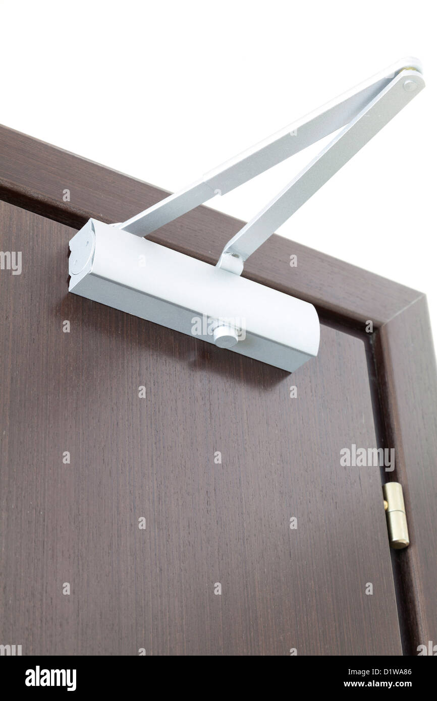 The device for automatic closing a door Stock Photo Alamy