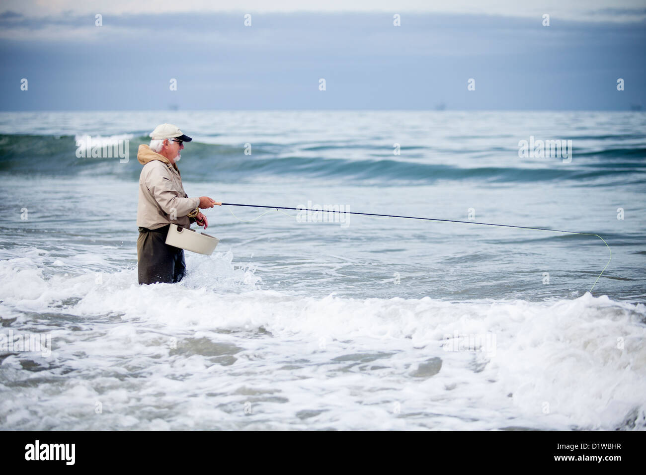 Santa Barbara Fly Fishing Club Casting Clinic, Padero Beach
