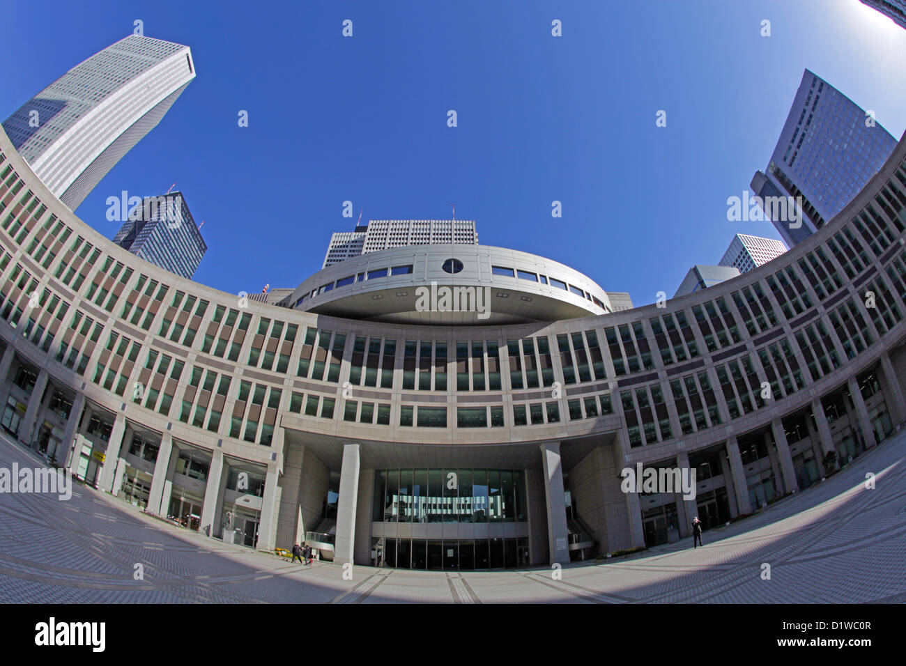 The Tokyo Metropolitan Assembly Building in Shinjuku Tokyo Japan Stock