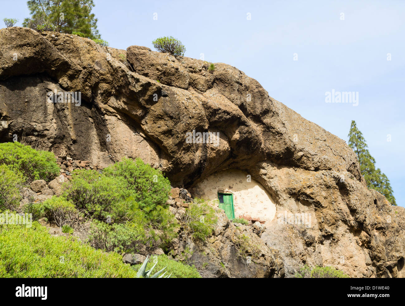 Cave house on Gran Canaria, Canary Islands, Spain Stock Photo Alamy