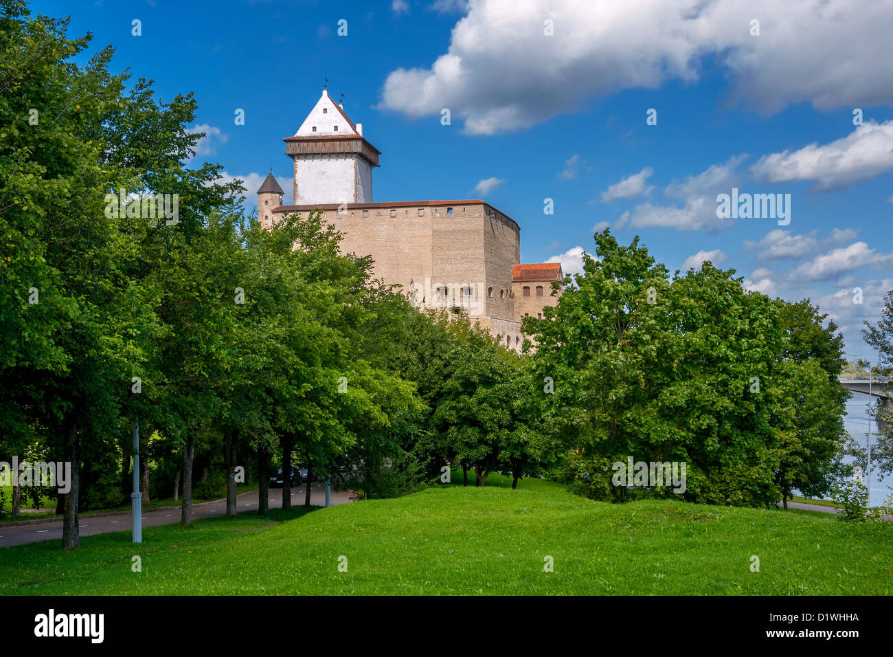 Narva Castle. Estonia Stock Photo Alamy